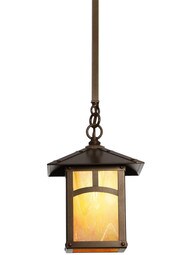 Evergreen Single Pendant In Bronze Finish